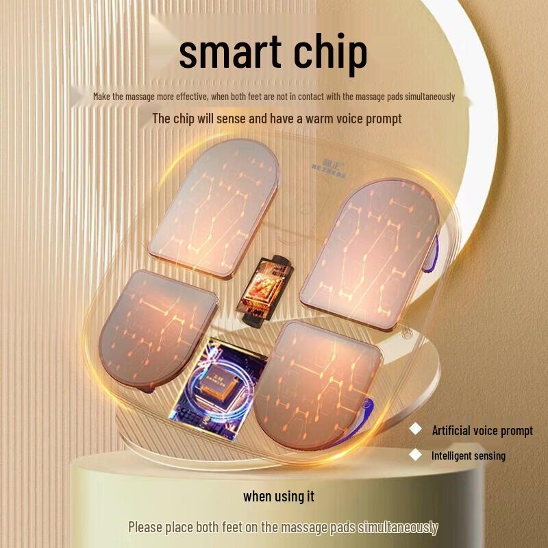 Hezheng Portable Heated Foot Massager Pad