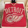 Couverture en flanelle des Detroit Red Wings, Haute qualité, Confortable pour toutes les saisons, Décoration d'intérieur, Chaleur et Confort