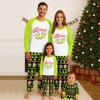 Christmas Family Matching Sets Pajamas, Loungewear Outfits,Family Matching Long Sleeve Tops+Pants Set