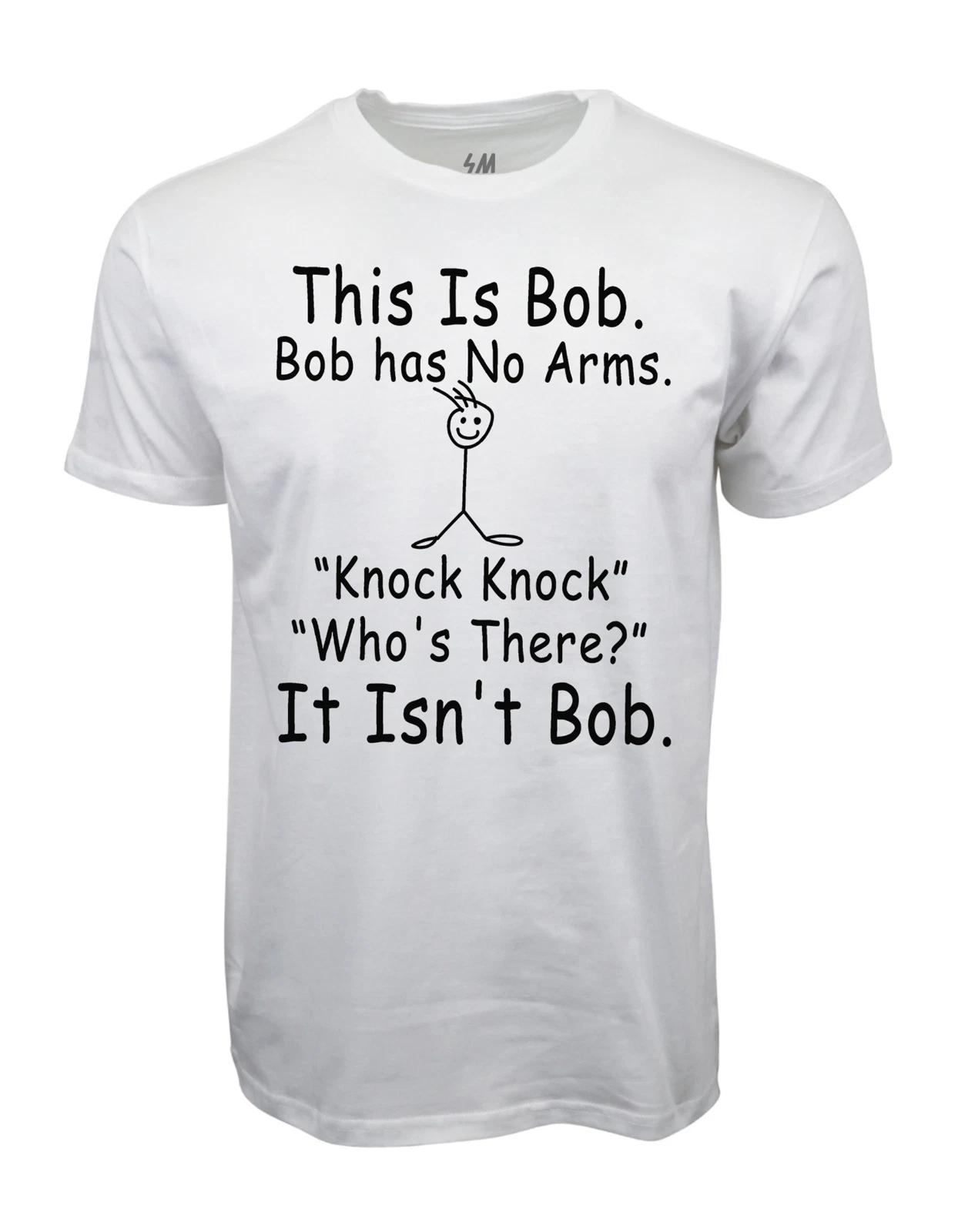 Knock Knock Who Is There Graphic T shirt XXXL