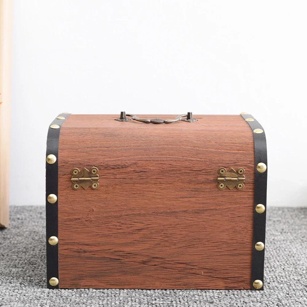 Sparschwein Mehrzweck-Organizer mit Schloss Spardose im Vintage-Stil für Souvenirs, Kindergeschenke, Heimdekoration, Hochzeitsschmuck