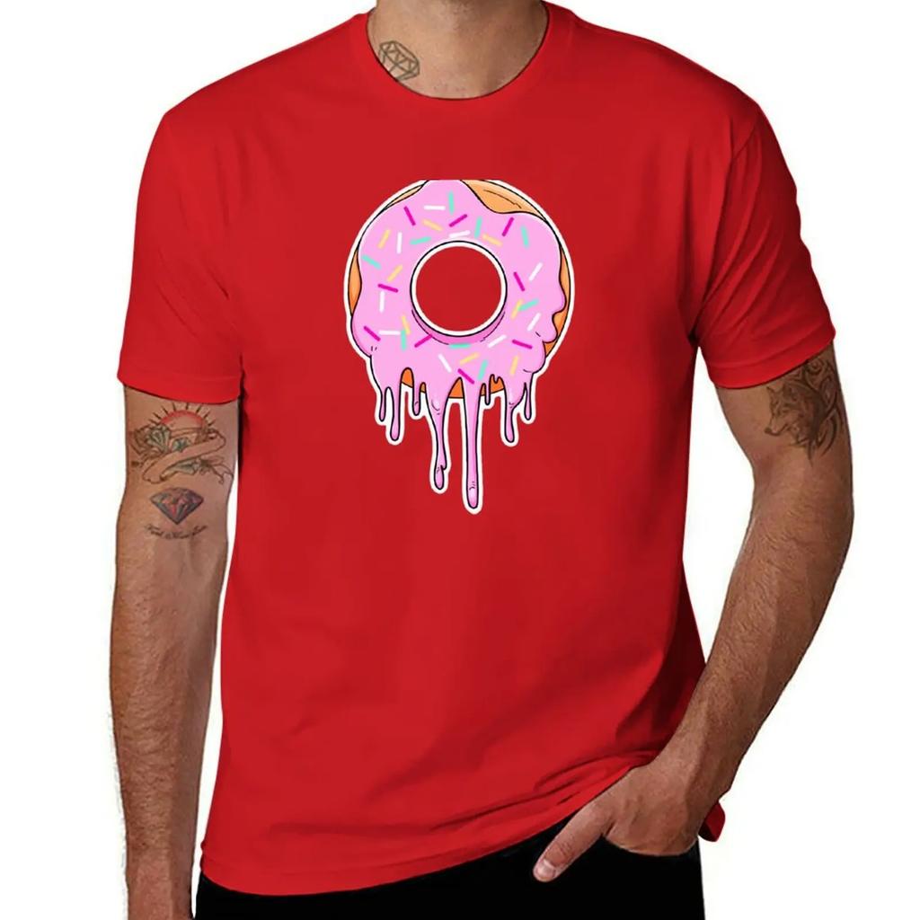 Dripping Hole T-Shirt Cheap Stuff Cute Tops Blacks Men T Shirt