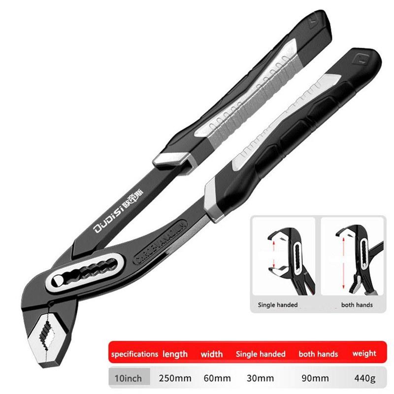 

Главная Гаечный ключ Клещи для водяных насосов Быстросъемные плоскогубцы Универсальные сантехнические клещи Ручной инструмент 10 inches