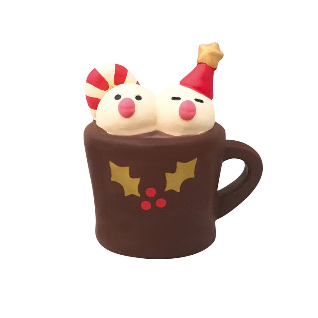 Nová japonská káva Santa Claus Kreativní vánoční dárky DIY Kreslené stolní dekorace Zahradní doplňky