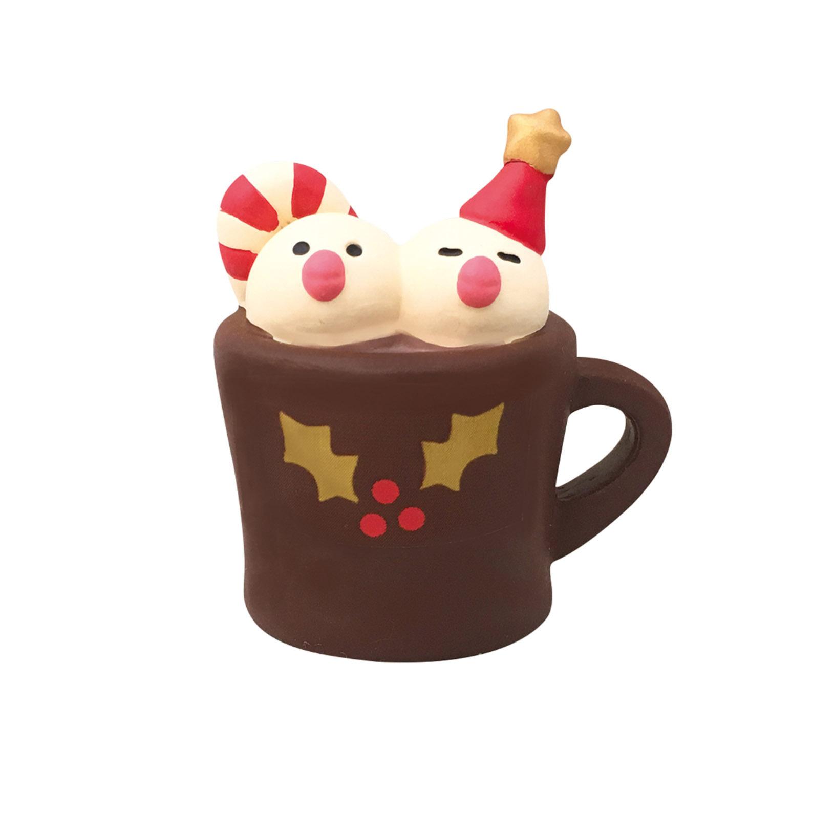 

Santa Claus Christmas Ornaments Japanese Creative Xmas Gifts Cake Decoration Garden Accessories Munia Hot Cocoa