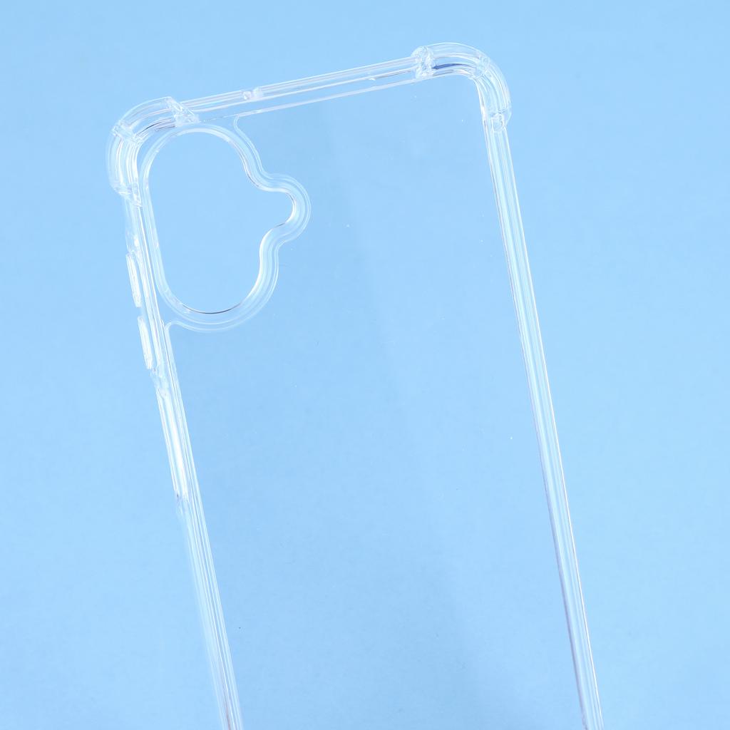 Phone Case For Samsung Galaxy A07 4G/A06 5G/4G TPU+Acrylic 1.5mm Shockproof Clear Back Cover
