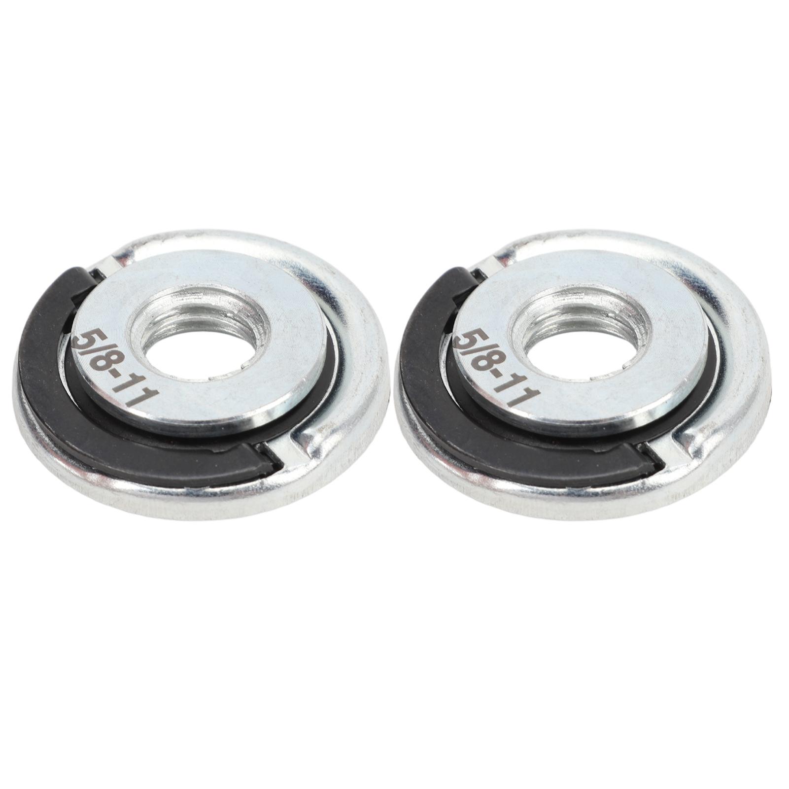 

2 шт. Гайка для шлифовальной машины 5 8‑11 Быстросъемная фланцевая стопорная гайка для шлифовально-полировальной машины