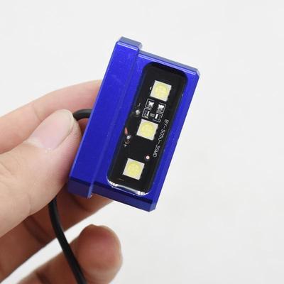 Wodoodporne Tylne Światło Motocyklowe Światło Tablicy Rejestracyjnej Motocykla LED Mini 12V Stop Aluminium CNC Do Tablicy Rejestracyjnej
