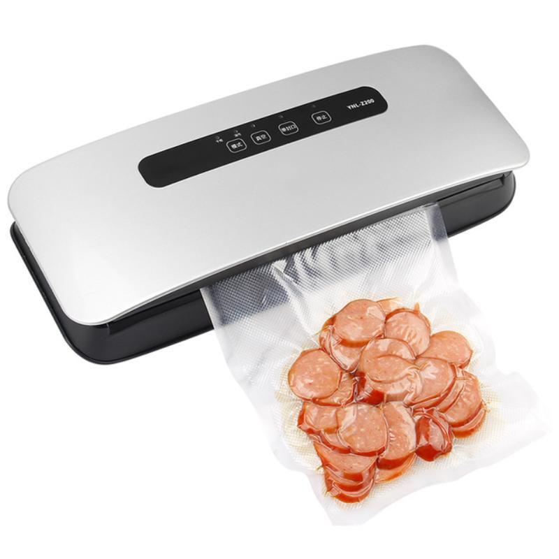 

Бытовая вакуумная машина Небольшая вакуумная упаковочная машина Машина для запечатывания пластика Запечатывающая машина серебряный