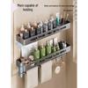 HANDUNYOU Punch-Free Wall-Mounted Bathroom Shelf