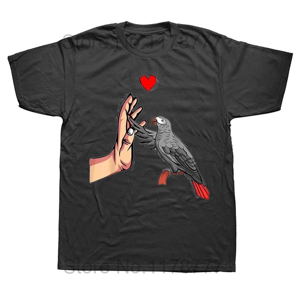 I Just Really Like Birds T Shirts Summer Graphic Cotton Streetwear Short Sleeve Parrot Cockatoo Budgerigar Lover Gifts Tshirt