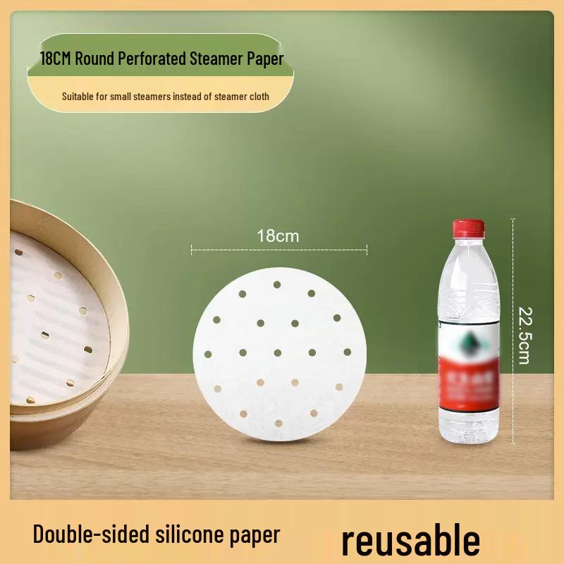 Non-Stick Disposable Steamer Paper for Buns & Mantou