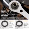 GEWAGE Bicycle BB Tool Bottom Bracket Wrench BB Removal Tool Compatible with Shimano (GE-101BB)