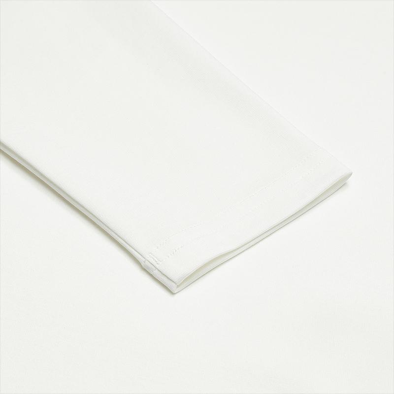 Fila Heritage Simple Fashion Versatile Sports Casual Comfortable Knit Pullover Long Sleeve T-Shirt Men Tops F11M548216F-WT