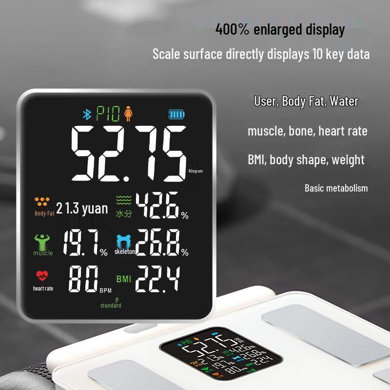 Xiangshan Smart 8-Electrode Body Fat Scale with Handle (CN Version)