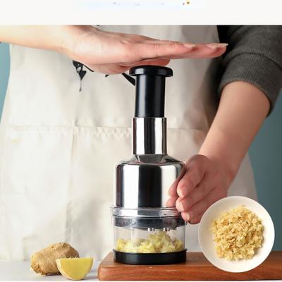 1PC Bucătărie Clap Cutter Cutter multifuncțional Usturoi Usturoi Cutter usturoi manual