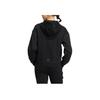 Adidas Logo Print Drawstring Hoodie Long Sleeve Sweatshirt Women Tops Black HM7106