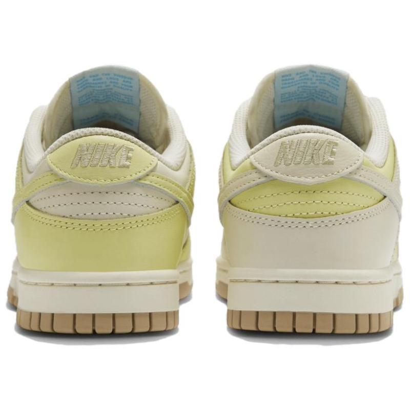 Nike Dunk soft and comfortable thin-soled low-top skate shoes for women in yellow