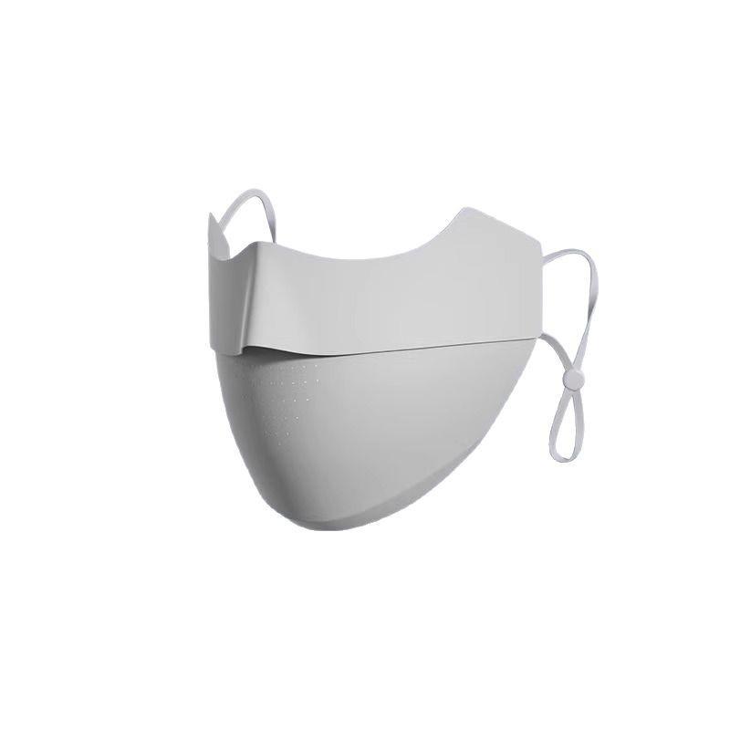 2025 Women's Sunscreen Mask: High-Value Ice Silk UV Protection with Full Face & Eye Corner Coverage, Breathable for Summer.