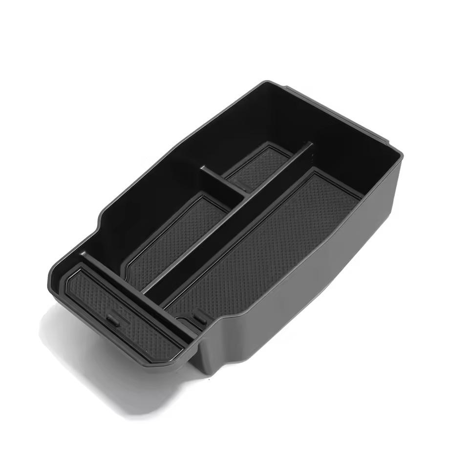 For Mazda CX-50 2026 Center Console Armrest Box Central Storage Tray Organizer Tidying Car Interior Accessories Black