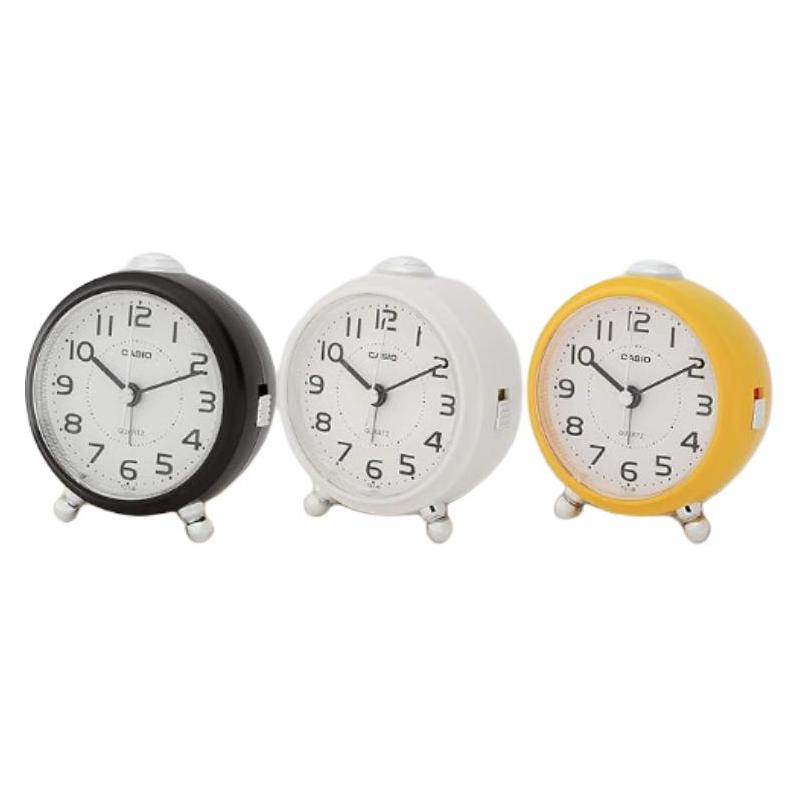 CASIO Casual Electronic Movement Resin Alarm Clock Unisex White TQ-149-7JF белый