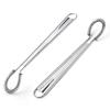 Stainless Steel Egg Beater Spring Manual Mixer Spoon Kitchen Egg Sauce Honey Cream Stirring Kitchen Gadget Spring Egg Beater