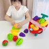 Giocattolo Taglia Frutta per Bambini Taglia Verdura Gioco di Ruolo Interattivo Set da Cucina Cucinare Cibo