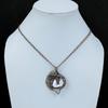 Black Mother Of Pearl Gemstone Pendant Copper Wire Wrapped Pendant Handmade Pendant Copper Jewelry For Gift Decent Pendant Wire Wrap Jewelry