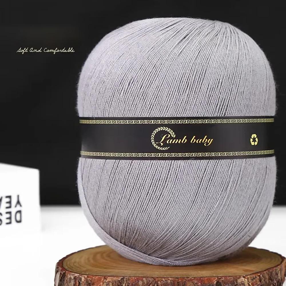 Pure Silk Silk Cotton Yarn Thin Lace Knitting Supplies Hand Knitting Yarn Crochet Yarn For Crocheting Knit Sweater Shawls