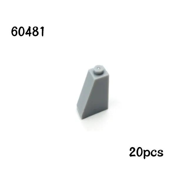 

Non-Toxic Moc Compatible 4460 6048 Diy Building Blocks Slope 75° Slope 65°Thick Figure Bricks Educational Creative Toys For Children Gifts