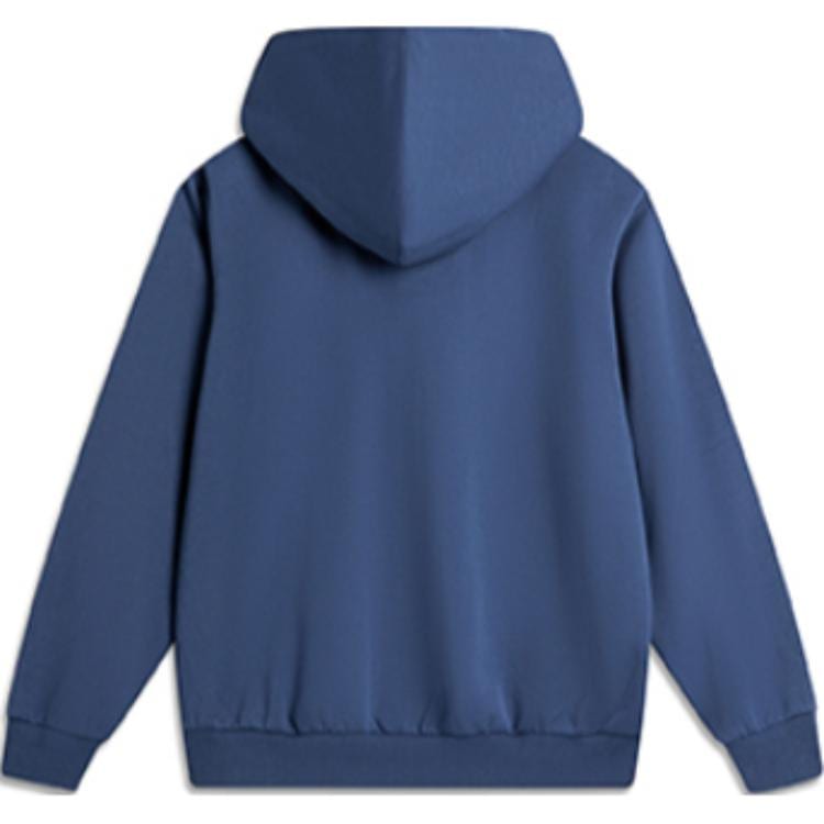 Li Ning Sports Life Collection Sweatshirt Men's Dark Simple Blue AWDU615-7