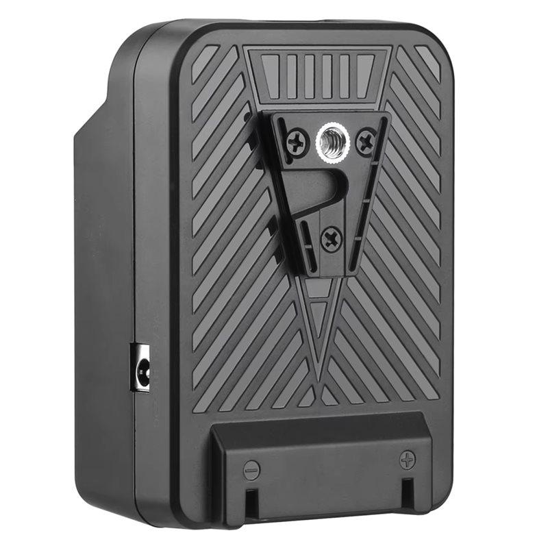 ABBP-For 18V Battery To V Mount Battery Plate Converter Sturdy Multi Purpose PD100W Fast Charging Efficient Lights