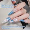 10 stuks/ 20 stuks Ronde Magnetische Kralen voor Waterrimpel Kattenoog Gel Nagellak, IJzige Bloem Carving Nail Art Magneet