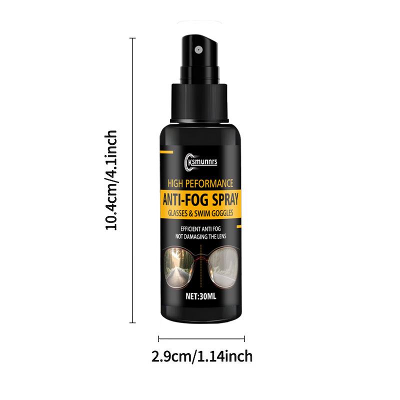 Fasilawei Rain Anti-Fog Spray - Glasses Goggles Helmet Car Window Portable Clear Vision Enhancer