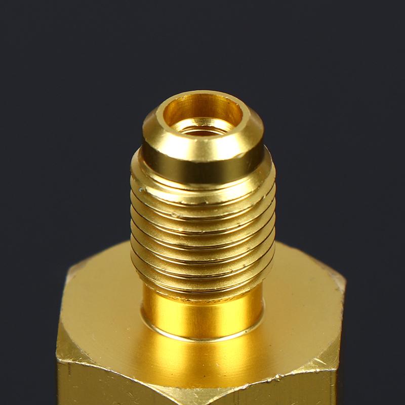 R1234Yf To R134A Quick Connectors Adapter For Car Ac Car Accessories Tools A/C Refrigerant Fluorinated Liquid Connector