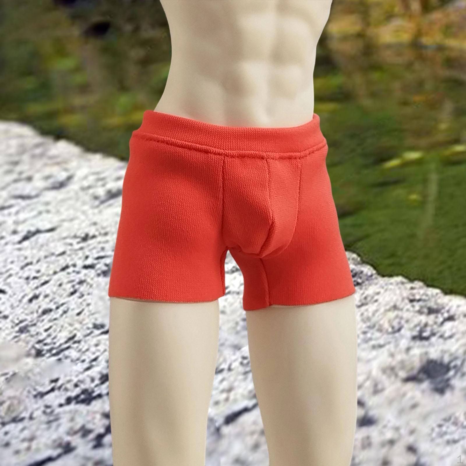 

Одежда для экшн-фигурки 1/6 12 дюймов Одежда для куклы BJD Мягкая эластичная Коллекционные фигурки Аксессуары оранжевый