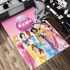 Custom Name Princess Party Living Room Non-Slip Area Rug Soft Carpet for Bedroom Kids Playroom Sofa Office Home Decor Doormat