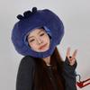 Playful Fruit and Vegetable Hat Thick Pullover Cap Mushroom Nutrition Month Hat  Photography Props
