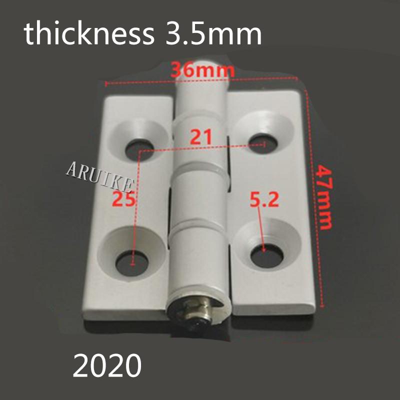 2020/3030/4040/4545/5050 Finished Aluminum Hinge Active Hinges Profile Connections