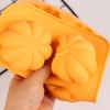 Pumpkin Silicone Molds Thanksgiving Fall Theme Ice Cube Tray Silicone Mold Muffin Chocolate Harvest Cake Baking Decoration Mould