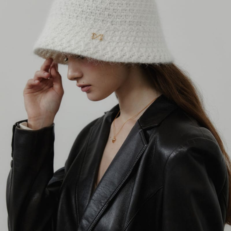 

ЛЮБИ МЕНЯ МОНСТР Шляпа-ведро Мон Ангора_2ЦВЕТА (L244MCP090) BLACK