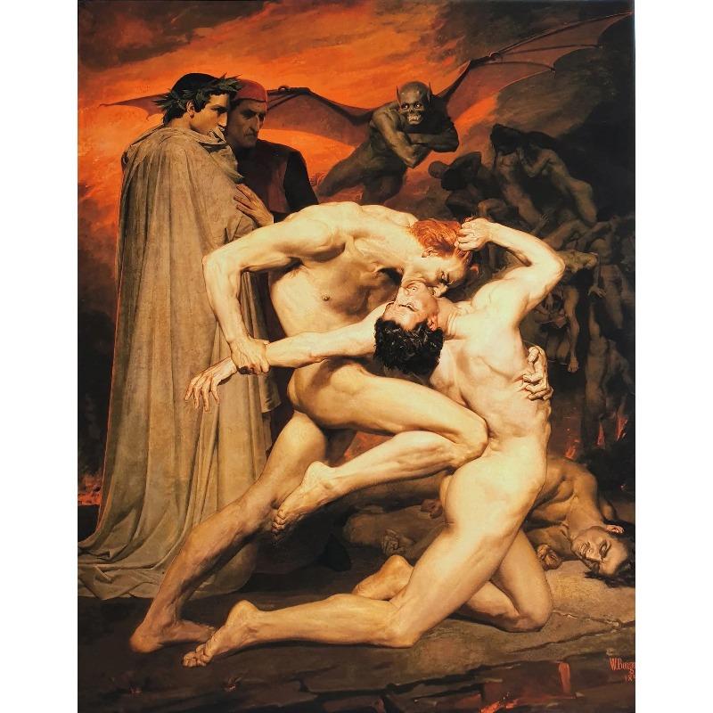 

Vintage Two Men in Rowboat Metal Tin Sign Nautical Wall Decor