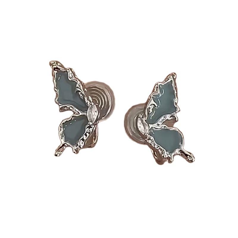 Zircon Ballet Bowknot Ear Clip for Women – No Piercing Needed