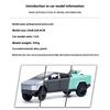 1/24 Tesla Cybertruck Pickup Alloy Car Model Diecasts Metal Toy Off-road Vehicles Car Model Simulation Sound and Light Kids Toys Gift
