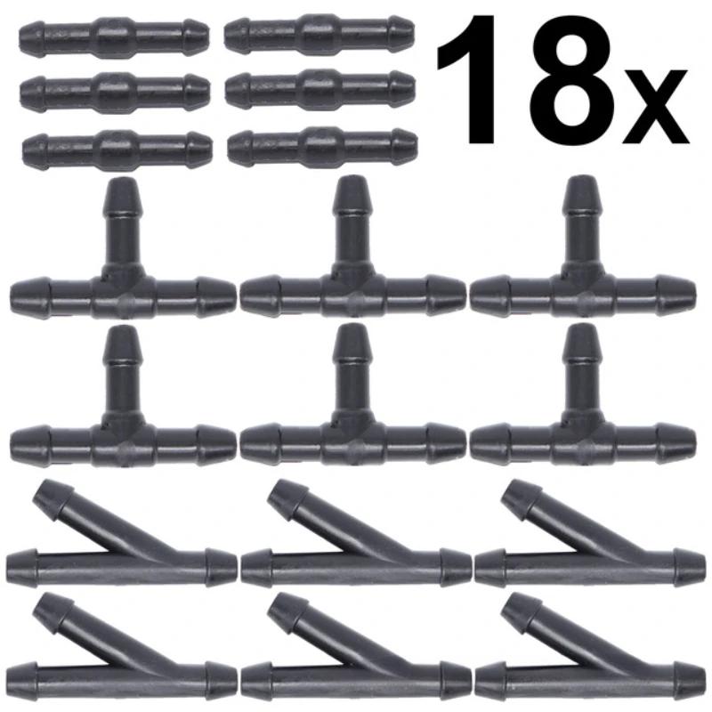 

Автомобильные форсунки омывателя лобового стекла Шланг Соединитель водяной трубки Трубка распылителя стеклоочистителя Соединение Трубки Стеклоочистители Аксессуары T/Y/I 3 типа