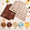 Kitchen Creative 18 High Temperature Resistant Silicone Cake Bread Baking Mould DIY Chocolate Biscuit Mould