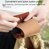Hands Free Picking Sack Collapsible Foraging Bag with Belt, Canvas And PU Leather Waist Outdoor Farm Gear Pouch, Adjustable for Fruits Vegetables