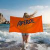 A-Aperol-Spritz Fajny Modny Ręcznik Prysznic Sauna Podróżny Spa Szybkoschnący Akcesoria do Siłowni Miękkie Duże Ręczniki Plażowe