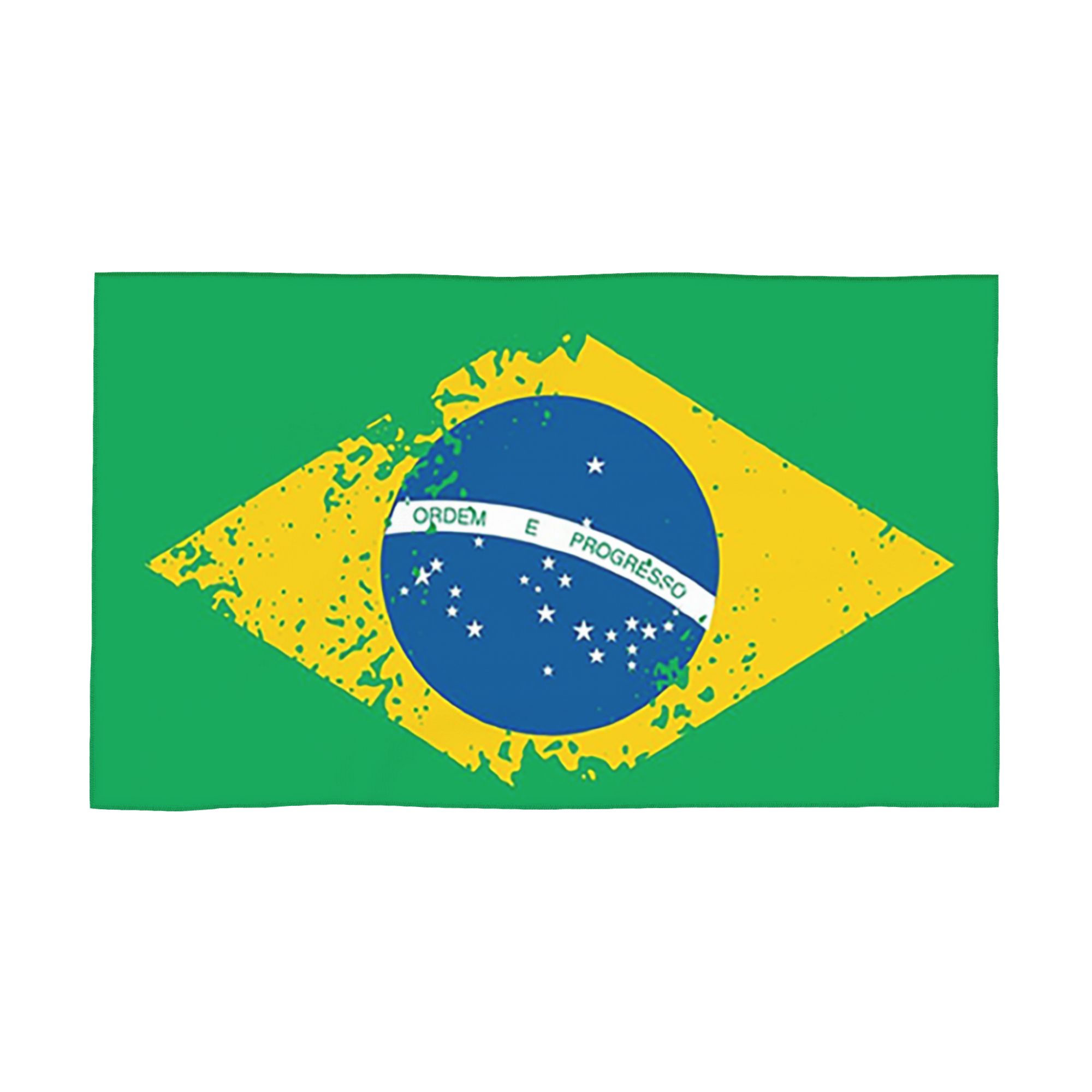

Flag of Brazil Soft Face Towel Quick Dry Pool Bath Cotton Towels Absorbent Quick W40*H60(CM)