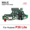 USB Charging Port Socket Jack Plug Board For Huawei P30 / P30 lite Nova 4e / P30 Pro Charger Dock Connector Flex Cable
